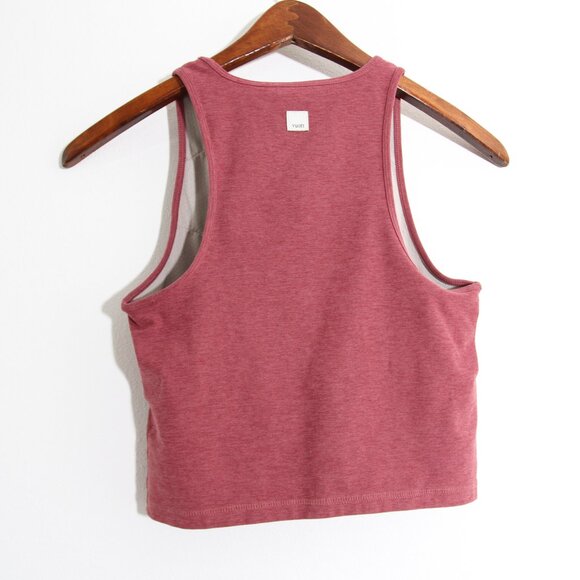 Vuori Elevation Plyo Tank Top Dreamknit Move Desert Rose Heather Pink Size Small - Picture 10 of 12